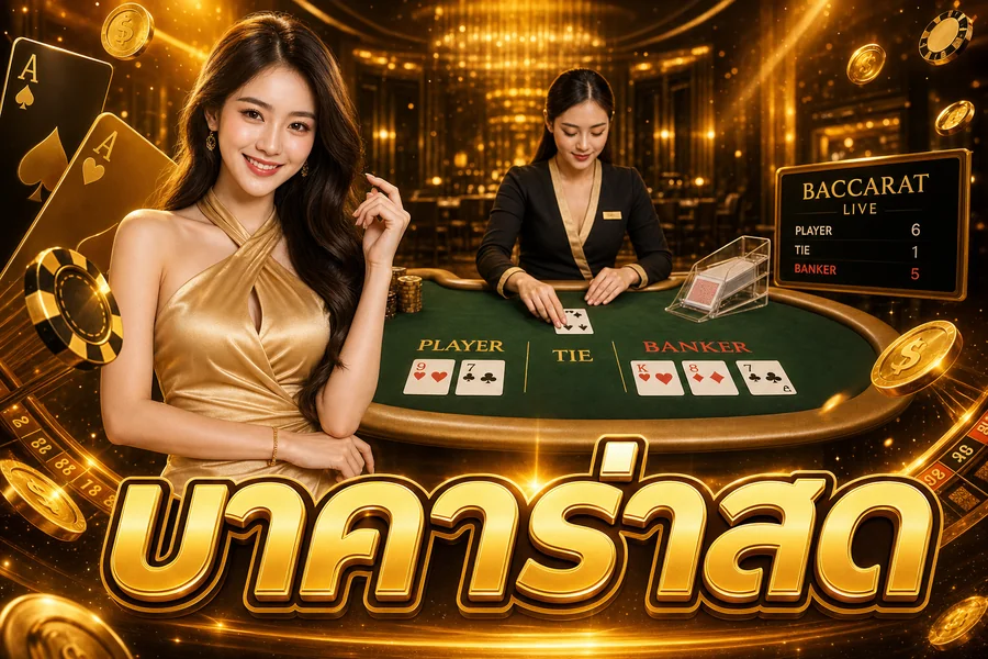 คาสิโนออนไลน์ บาคาร่า Live Baccarat ห้องถ่ายทอดสด